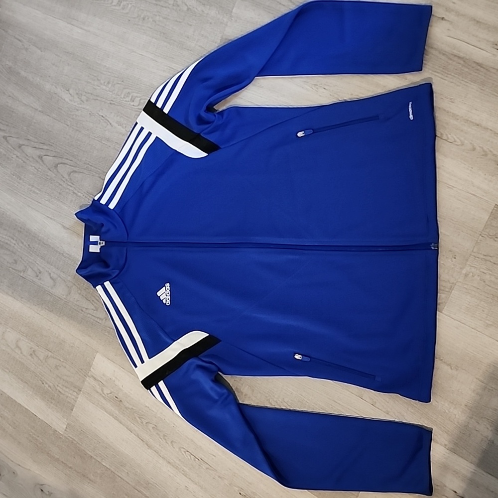 Adidas blue climacool Jogger Jacket